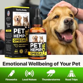 Hеmp and Salmon Oil for Dogs Skin and Coat Hеalth 3 6 9 Omega Pet Hеmp Oil for Dogs and Cats Rich in Vitamins B E Dog Fish Oil and Hеmp for Dogs A