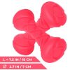 Dog Fetch Toy Outdoor Barbell Dog Toy for Small Medium and Large Breed Dogs Floating Dog Toy Outside Dog Yard Toys Pink