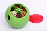 The Foobler Timed, Self Reloading Puzzle Feeder for Dogs Toy Ball