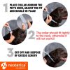 Natural Flea Tick Collar for Dogs 6 Months Control of Best Prevention Safe Treatment Anti Fleas and Ticks Essential Oil Repellent Pack of 1