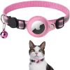 Reflective AirTag Dog Collar;  Padded Apple Air Tag Dog Collar;  Heavy Duty Dog Collar