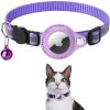 Reflective AirTag Dog Collar;  Padded Apple Air Tag Dog Collar;  Heavy Duty Dog Collar