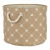 Multipurpose Pet Storage Bin Round Medium with Printing