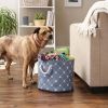 Multipurpose Pet Storage Bin Round Medium with Printing