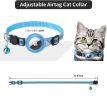 Reflective AirTag Dog Collar;  Padded Apple Air Tag Dog Collar;  Heavy Duty Dog Collar