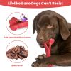 Dog Chew Toy Dog Teething Toy Dog Chew Bone with Beef Flavor Suitable for Aggressive Chewers Small Medium Large Dogs