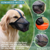 Dog Muzzle, Soft Mesh Covered Muzzles for Small Medium Large Dogs