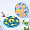 1pc Dog Puzzle Toys For Large Medium Small Dogs Pet Food Toy; Interactive Treat Dispenser