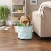 Multipurpose Pet Storage Bin Round Medium with Printing