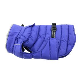 Alpine Extreme Weather Puffer Coat (Option: Navy BlueSmall)