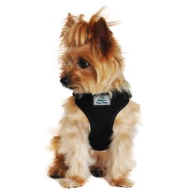 Wrap and Snap Choke Free Dog Harness by Doggie Design (Option: BlackSmall)