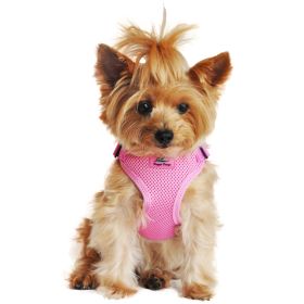 Wrap and Snap Choke Free Dog Harness by Doggie Design (Option: Candy PinkLarge)