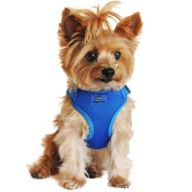 Wrap and Snap Choke Free Dog Harness by Doggie Design (Option: Cobalt BlueX-Small)