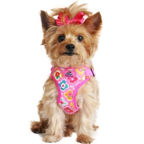 Wrap and Snap Choke Free Dog Harness by Doggie Design (Option: Maui PinkLarge)