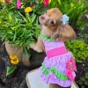 Watermelon Dog Harness Dress by Doggie Design